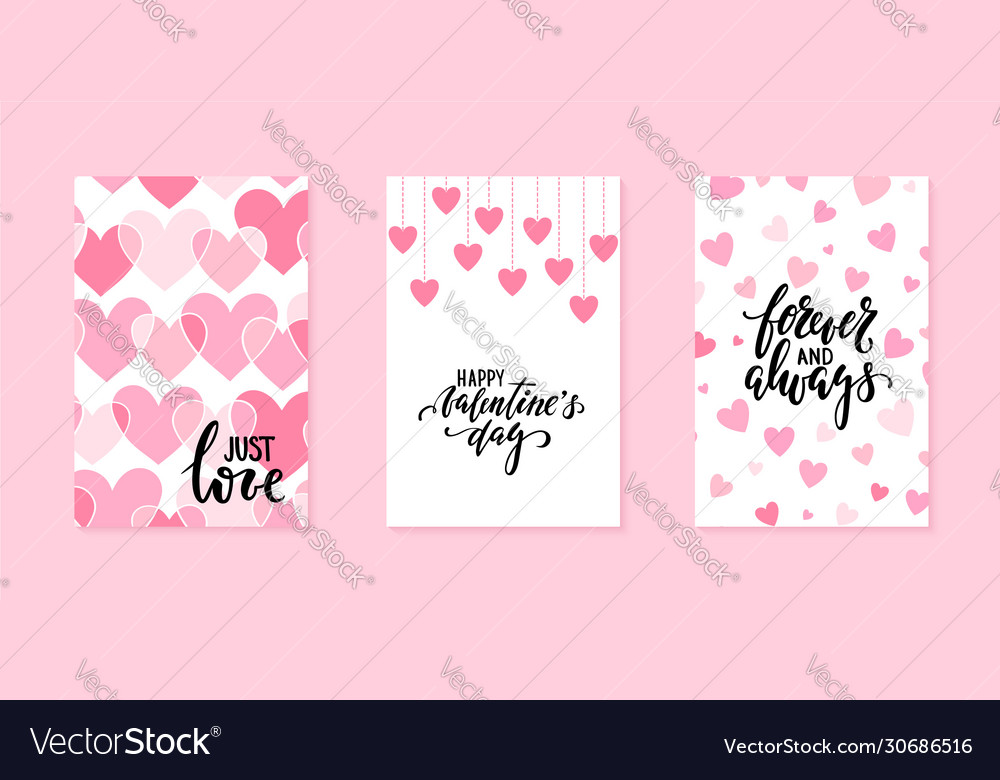 Valentines day and wedding card template hand