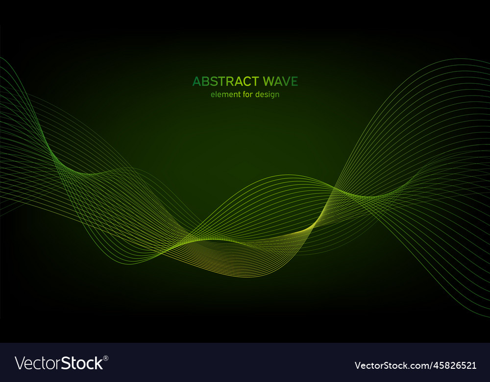 Abstract wave element for design digital vector image Abstract wave element for design digital