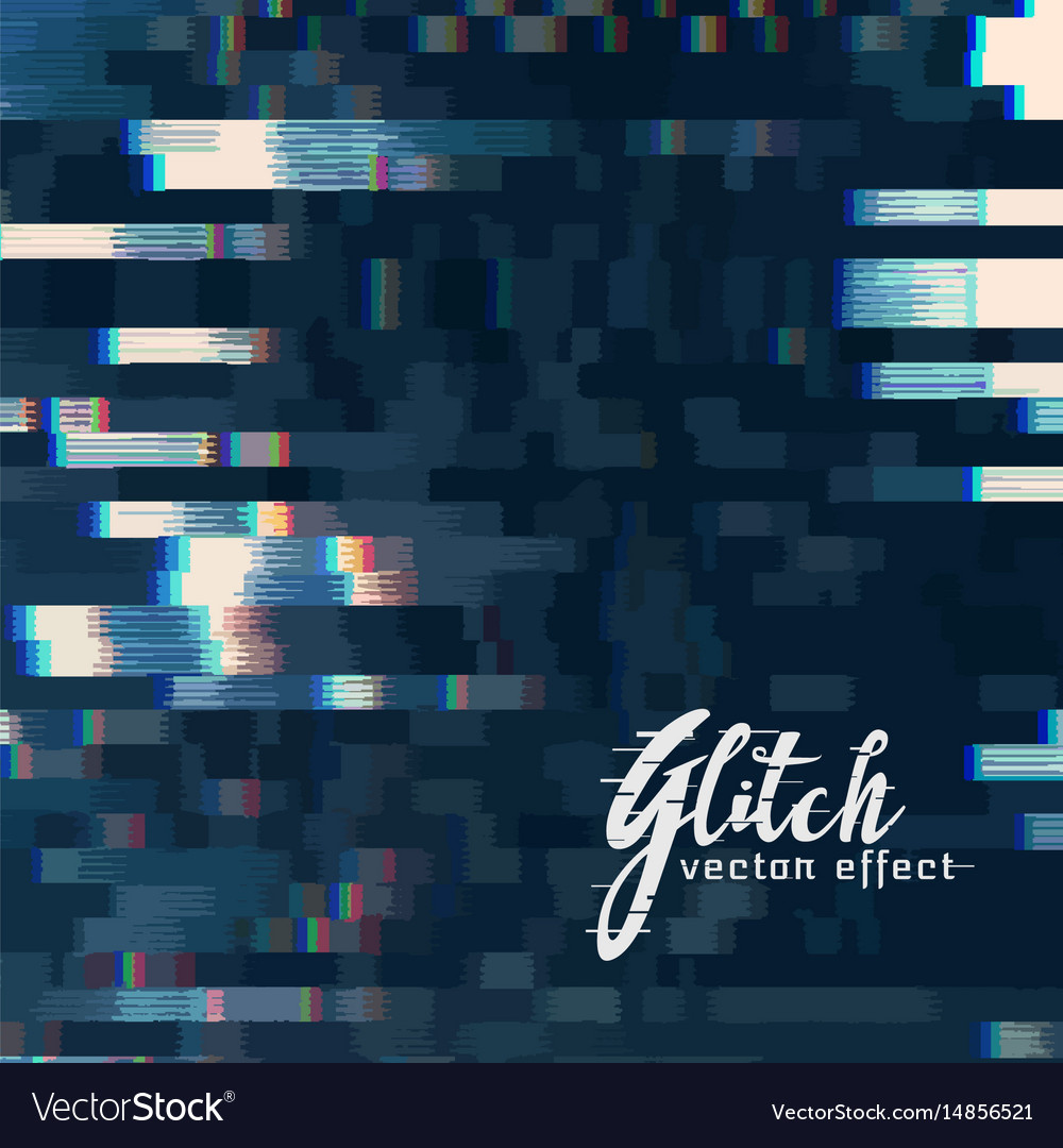 Digital Glitch Abstract