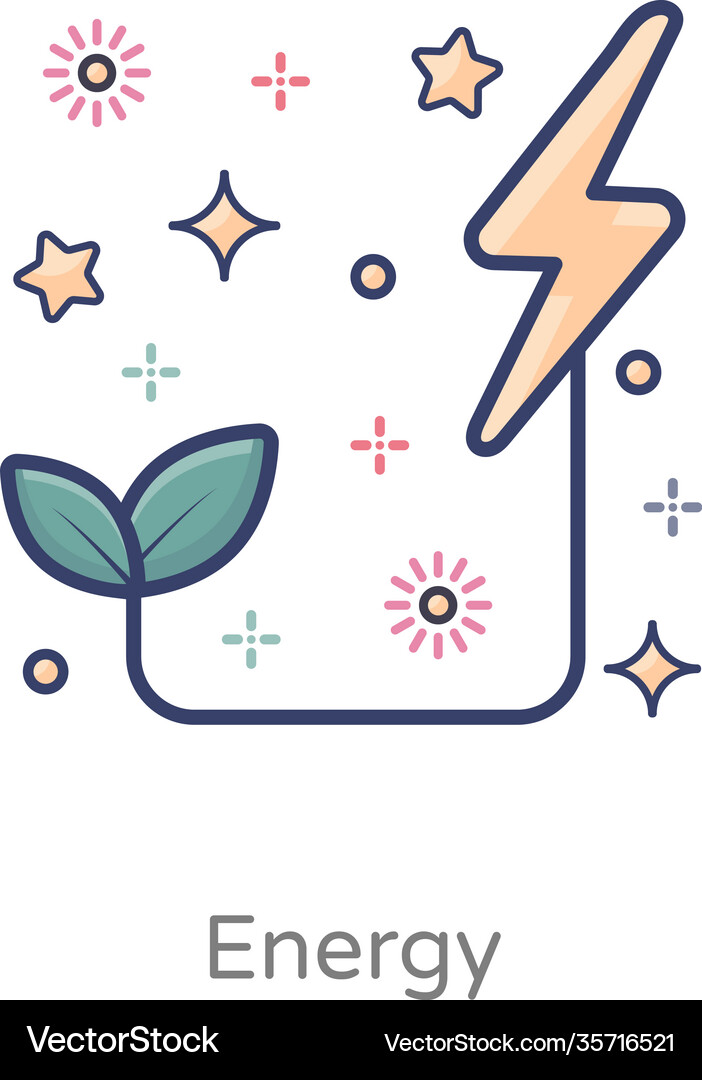 Eco energy Royalty Free Vector Image - VectorStock