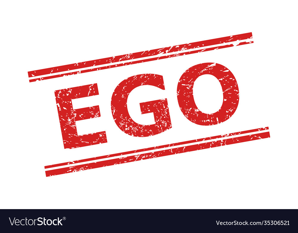 Ego seal with unclean texture and double parallel