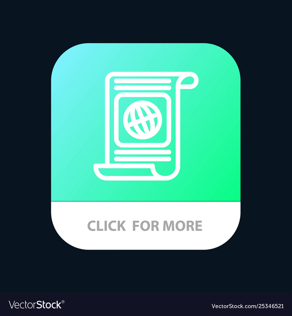 Goal objectives target world file mobile app vector image Goal objectives target world file mobile app