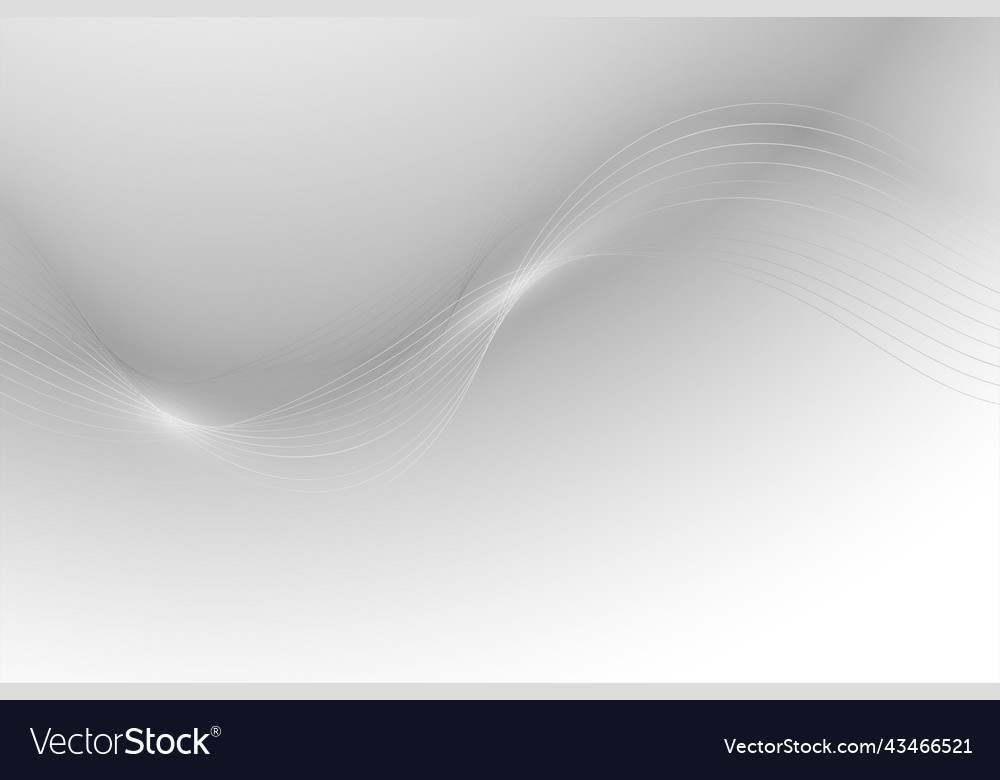 Grey smooth lines shiny background