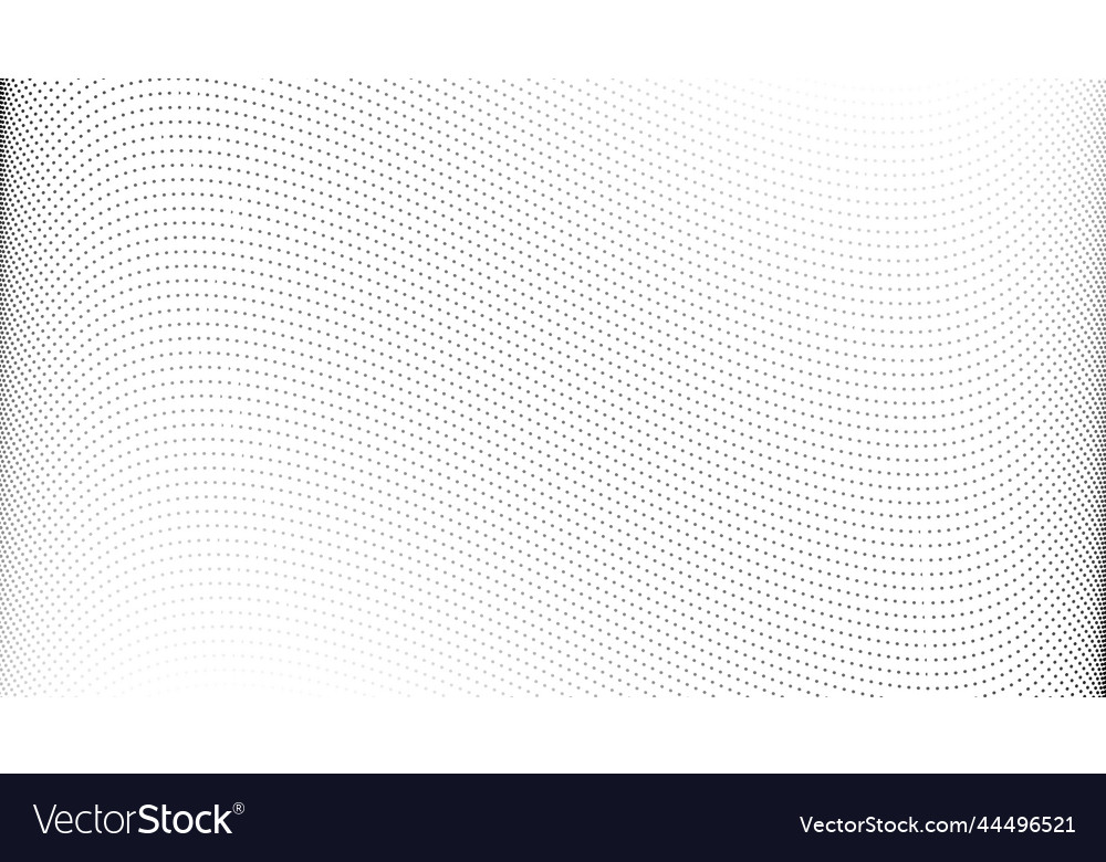 Halftone wave lines background abstract dotted Vector Image Halftone wave lines background abstract dotted