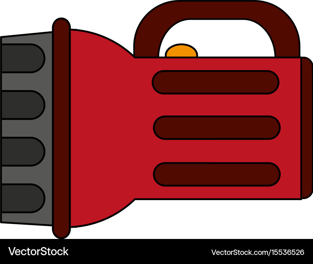 Flashlight Royalty Free Vector Image - VectorStock