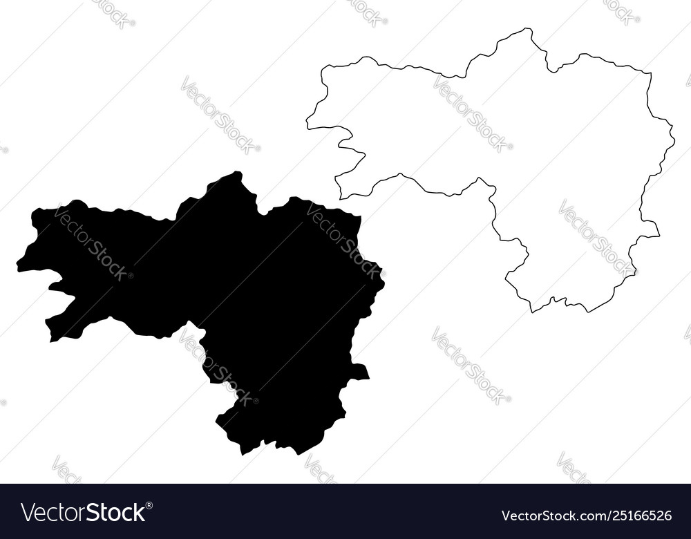 Maidan wardak province map vector image Maidan wardak province map