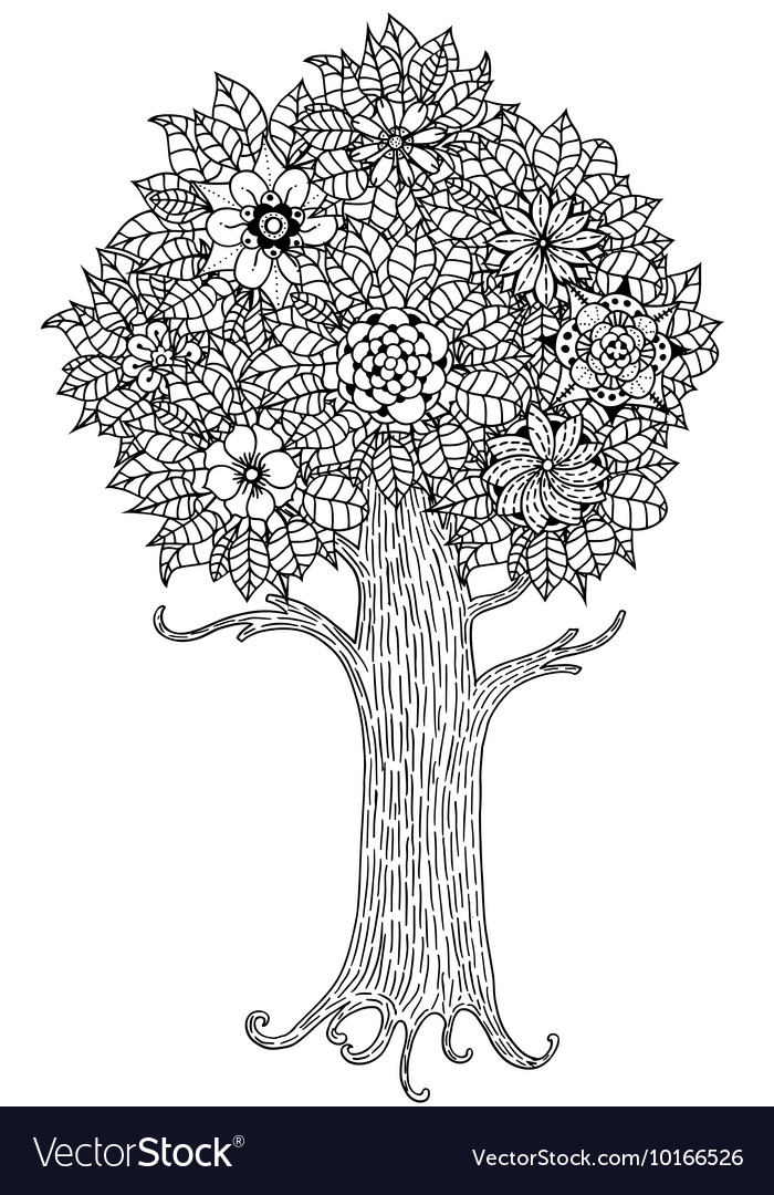 Tree with leaves