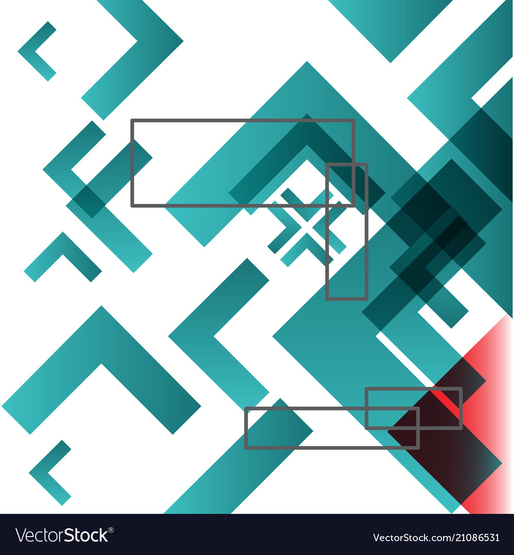 Background with abstract square pattern