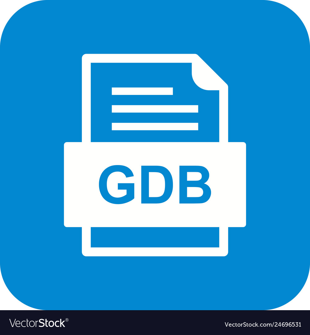 Gdb file document icon