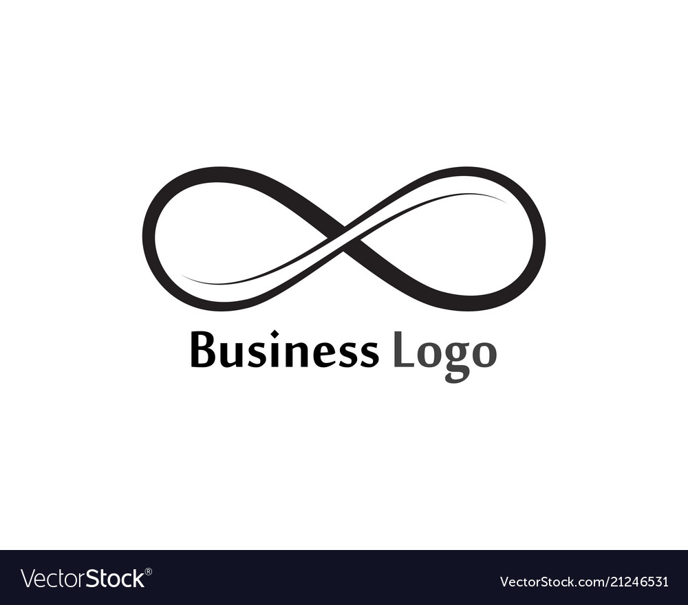 Infinity Logo And Symbol Template Icons Vector Image