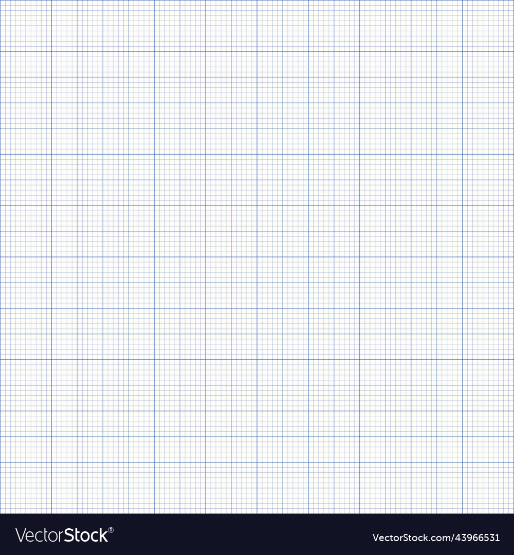 Millimeter graph paper grid abstract squared vector image Millimeter graph paper grid abstract squared
