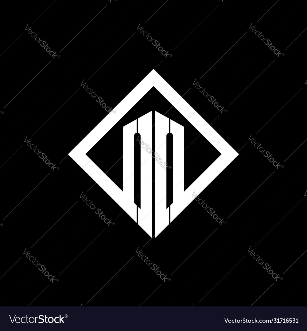 Oo logo monogram with square rotate style design