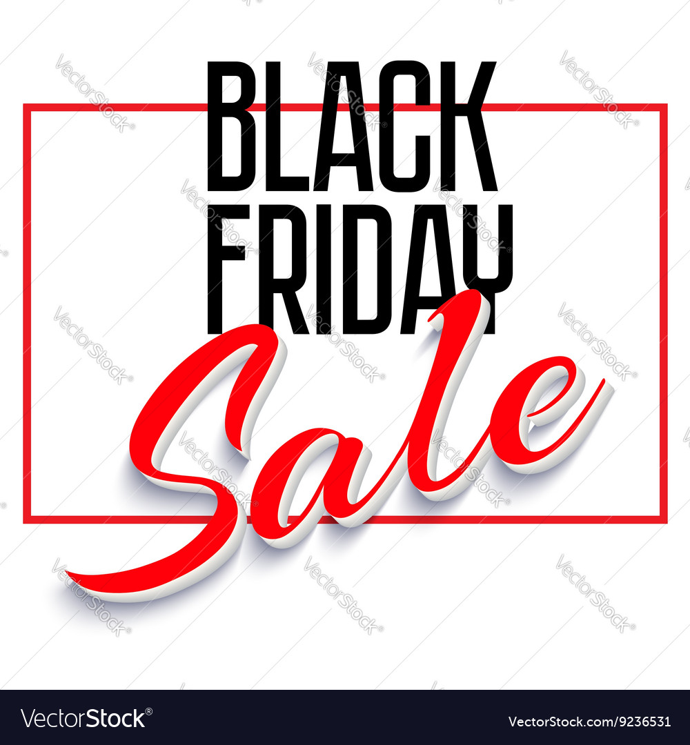 Sale poster with frame Royalty Free Vector Image