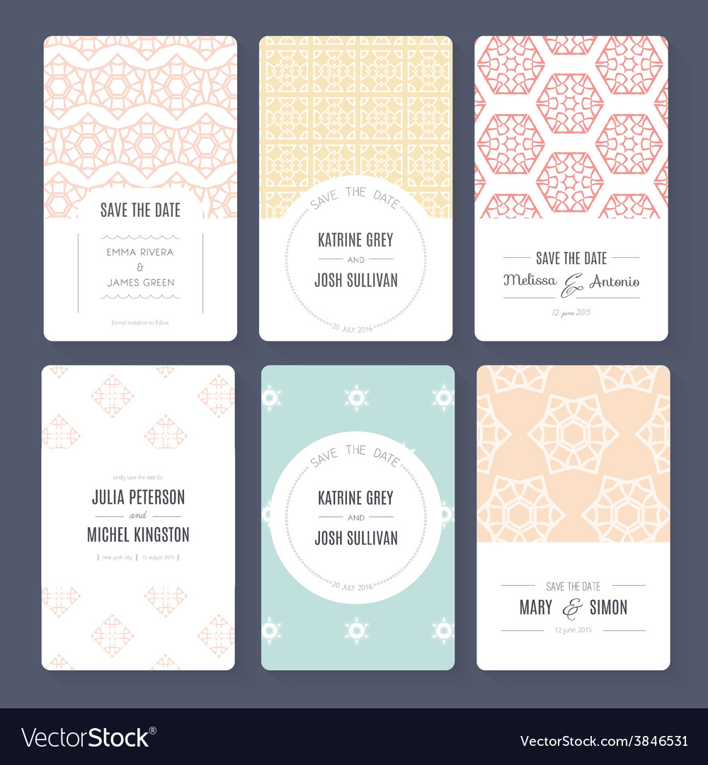 Save The Date Card Collection