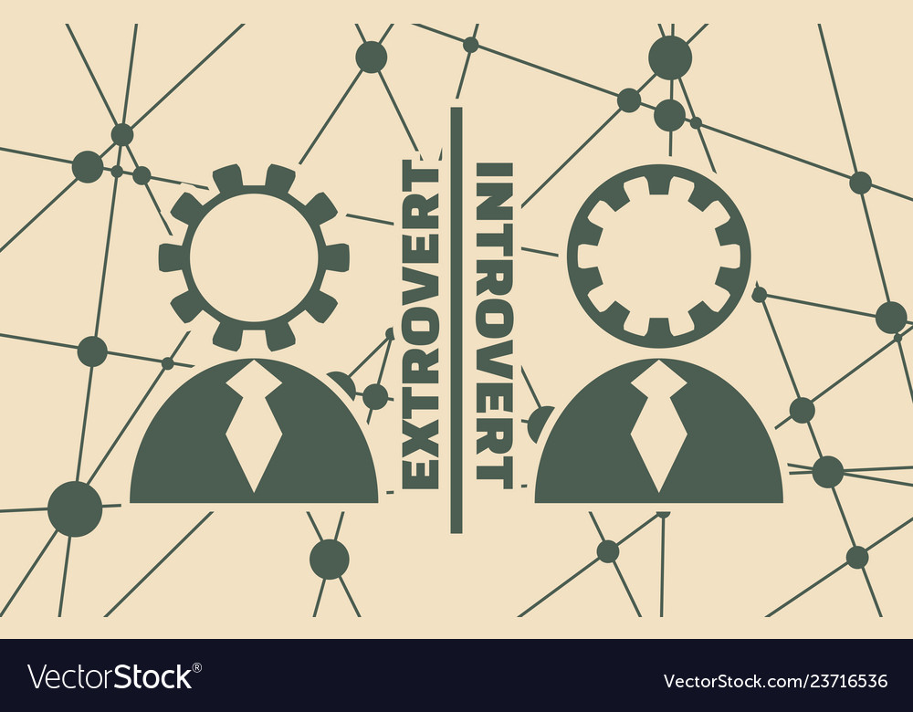 Extrovert Introvert Contrast