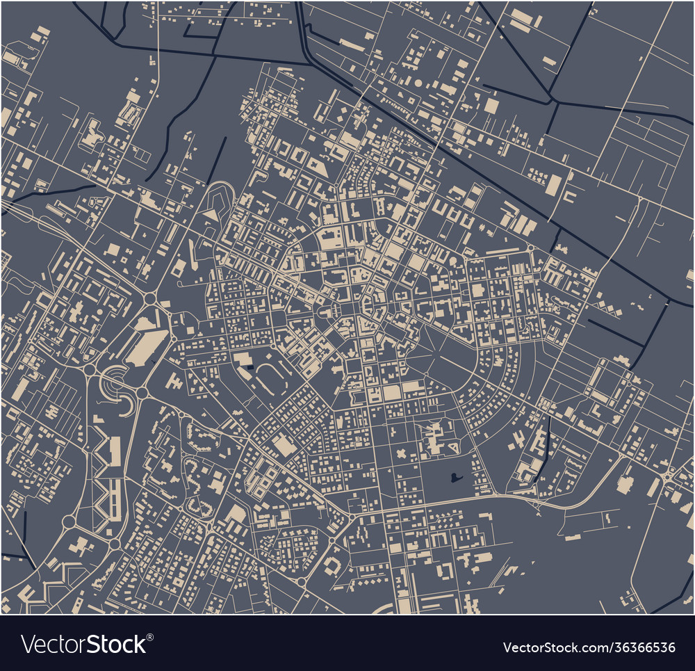 Map city latina lazio italy Royalty Free Vector Image