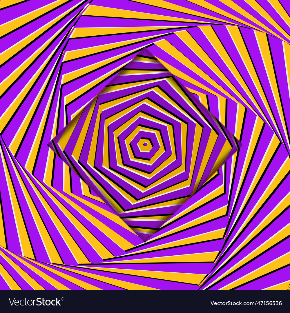 Optical illusion seamless pattern moving visual vector image Optical illusion seamless pattern moving visual