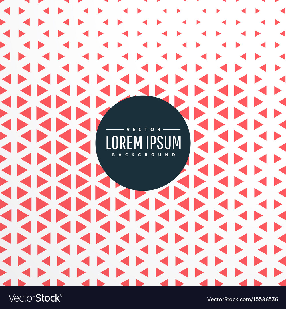 Red Triangle Pattern Background