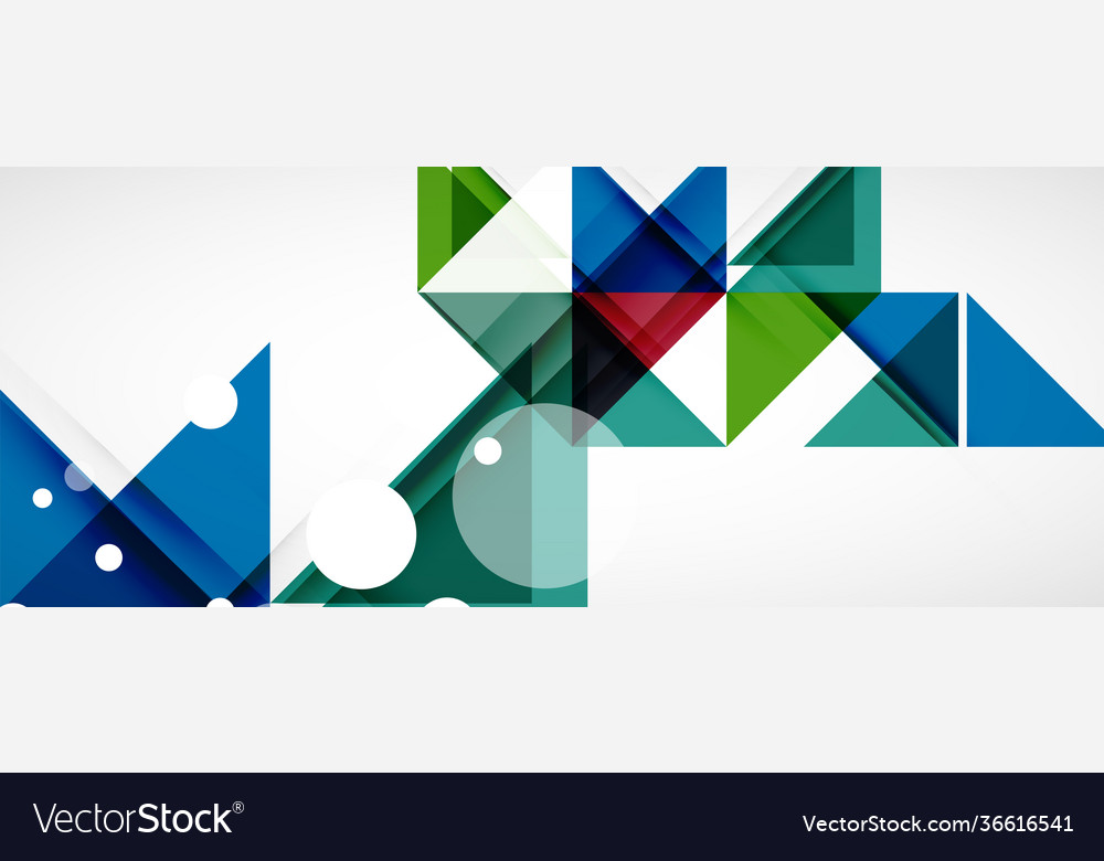 Geometric abstract background techno color