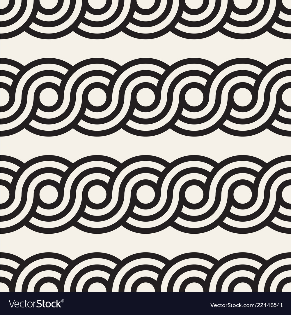 Interlaced Line Pattern - Modern
