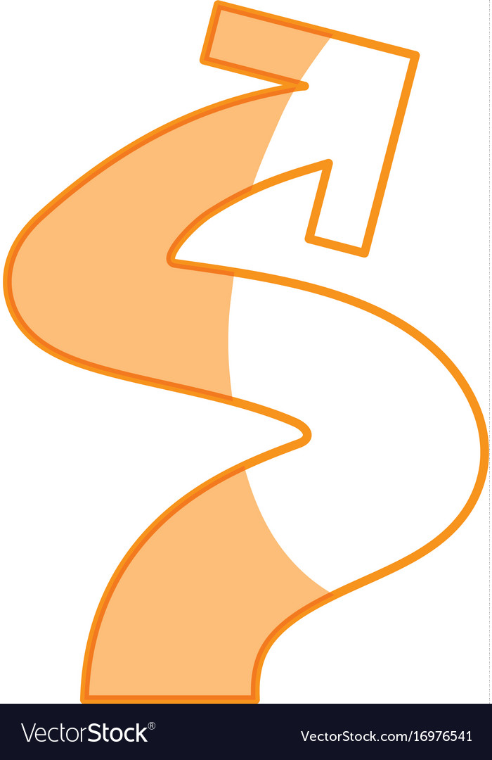Shape arrow curve