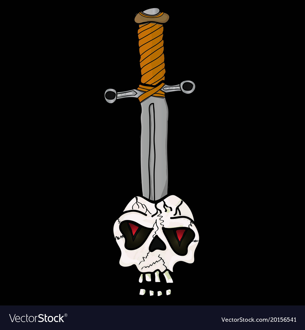 Sword in the skull