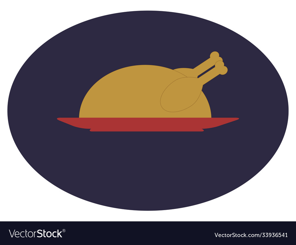 Turkey icon thanksgiving day christmas