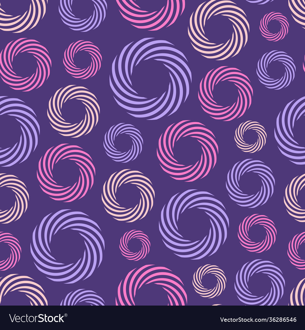 Abstract seamless pattern repeating round vector image Abstract seamless pattern repeating round