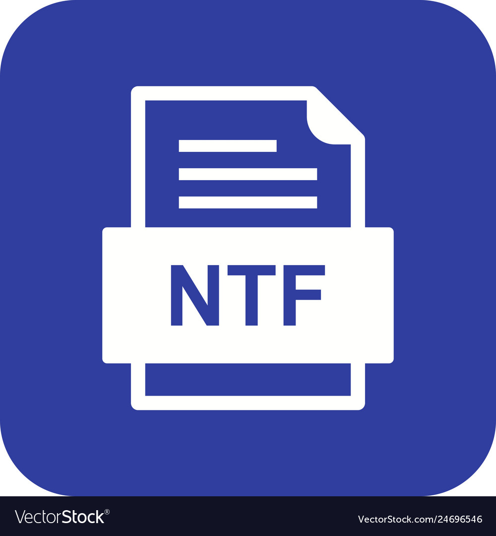 Ntf file document icon