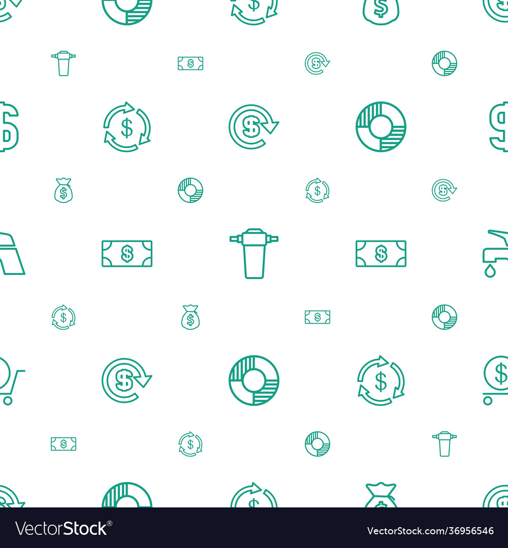 Save icons pattern seamless white background