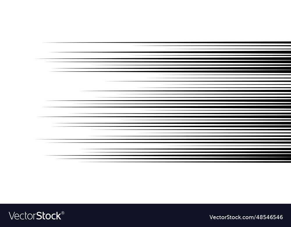 Straight speed lines repeating pattern black vector image Straight speed lines repeating pattern black