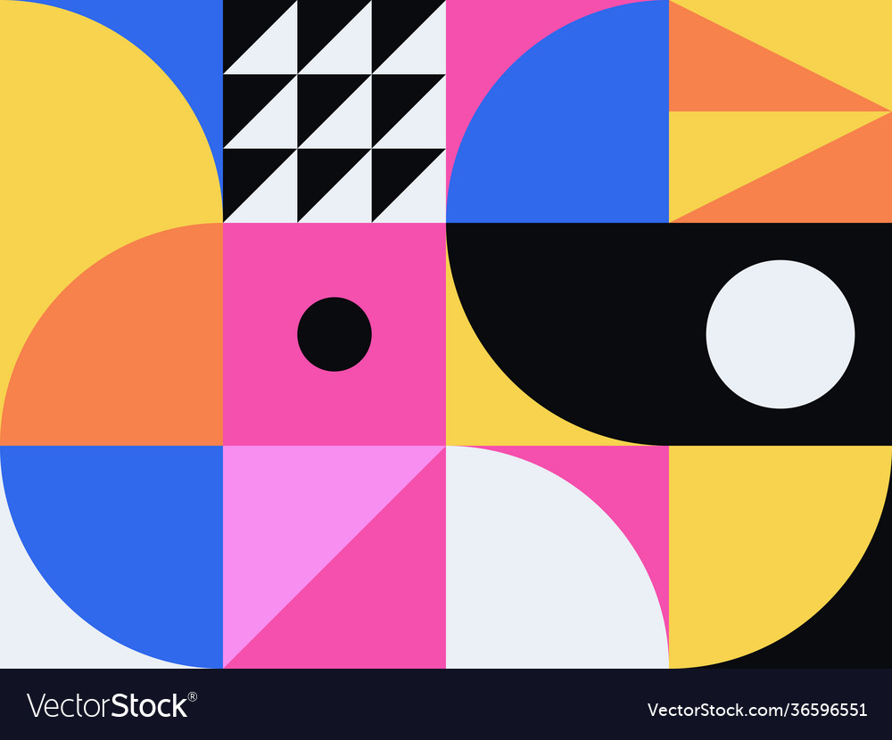 Neon abstract pattern design