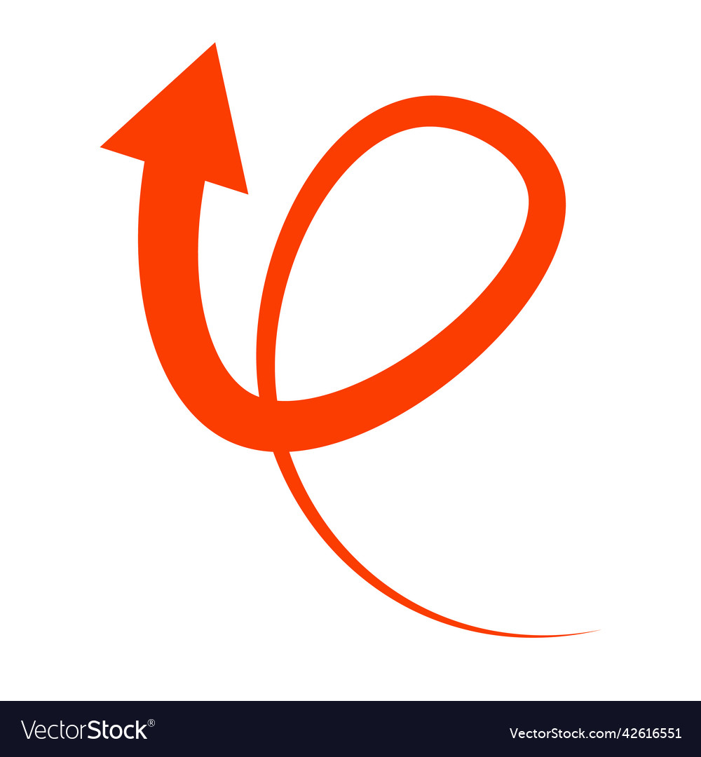 Rotating up arrow icon