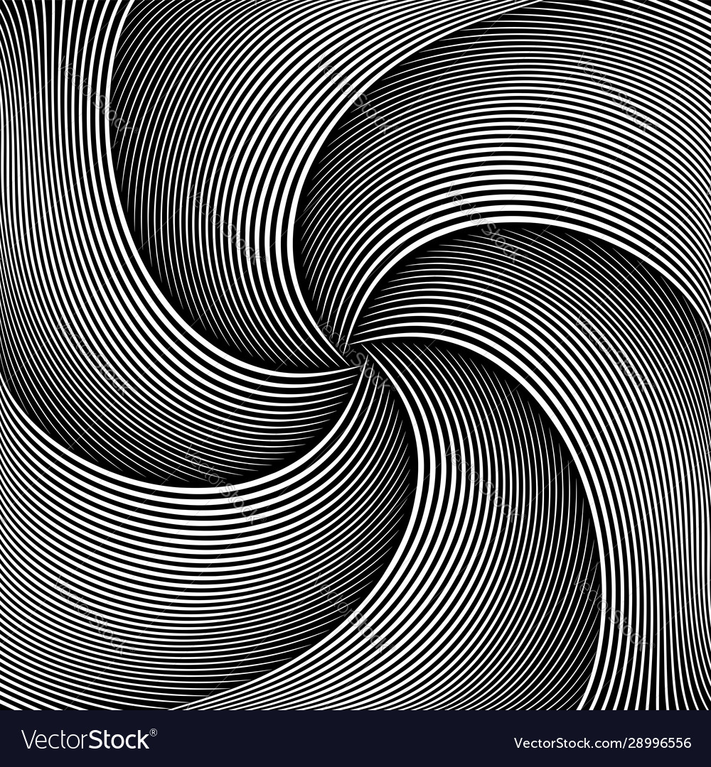 Rotation swirl movement vector image Rotation swirl movement