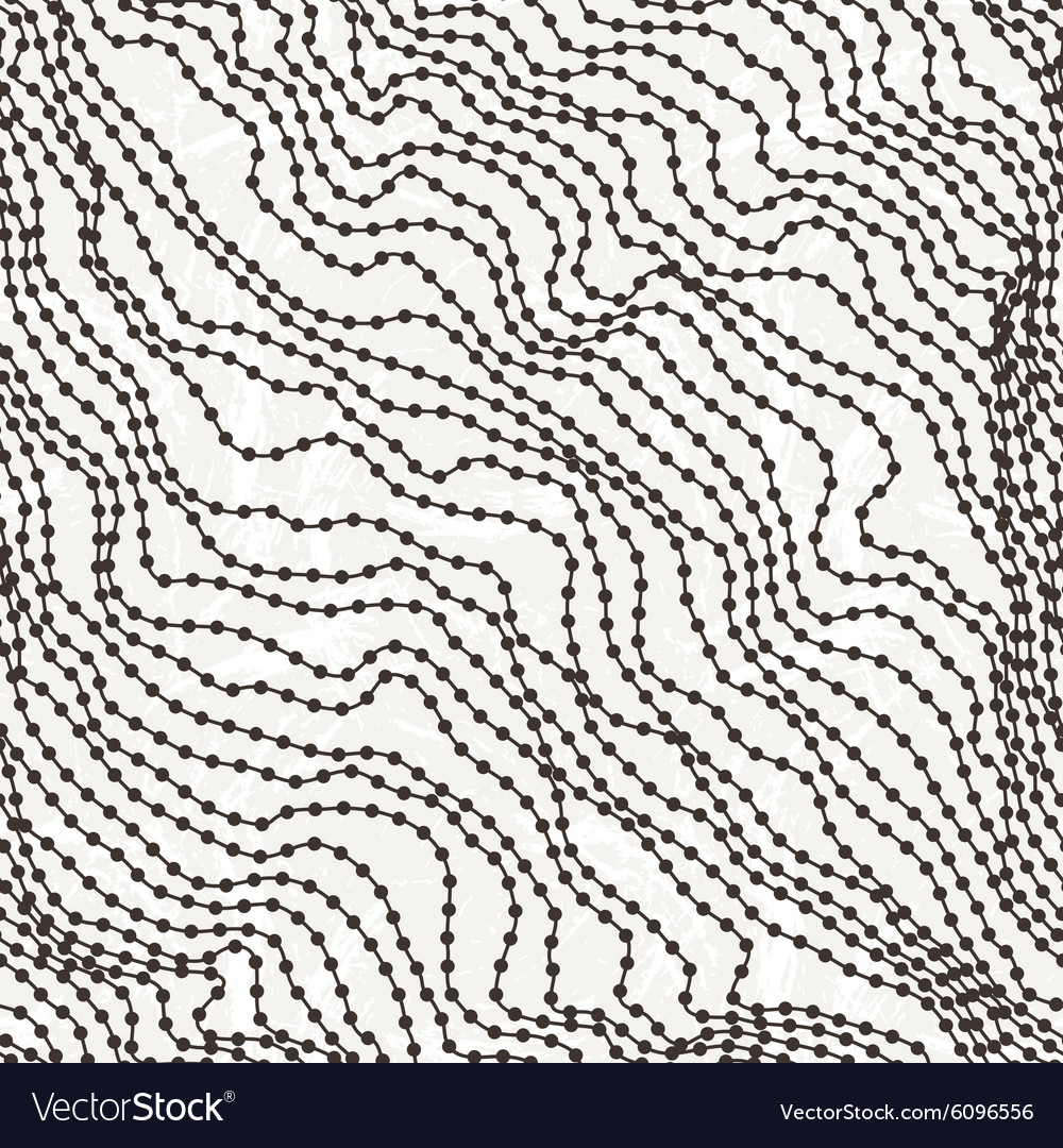 Seamless pattern of curved lines