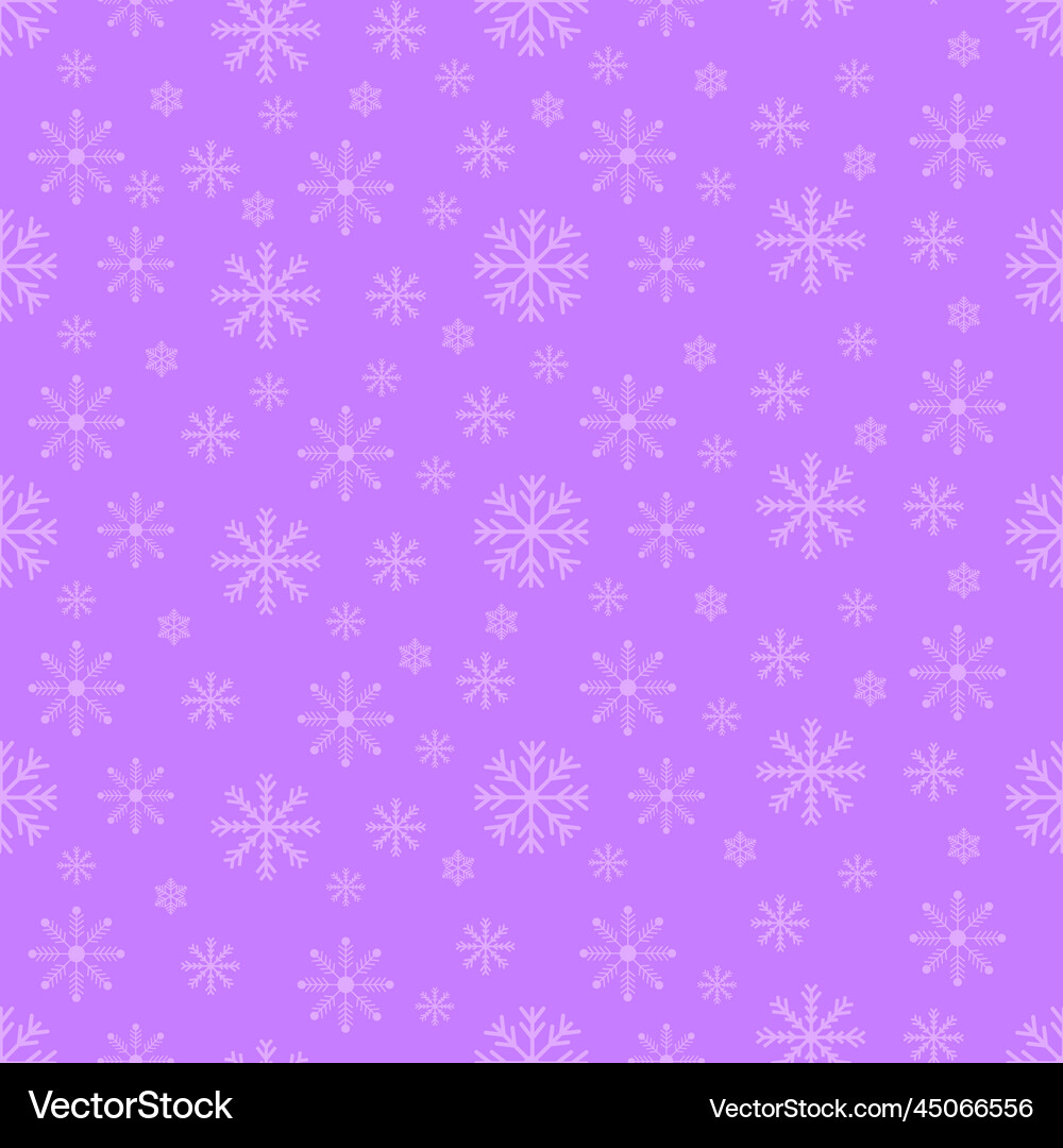 Seamless pattern with snowflakes Royalty Free Vector Image