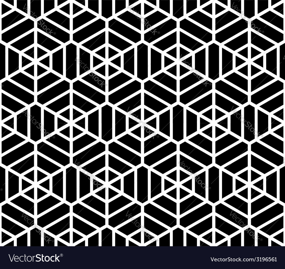 Geometric Hexagon Pattern
