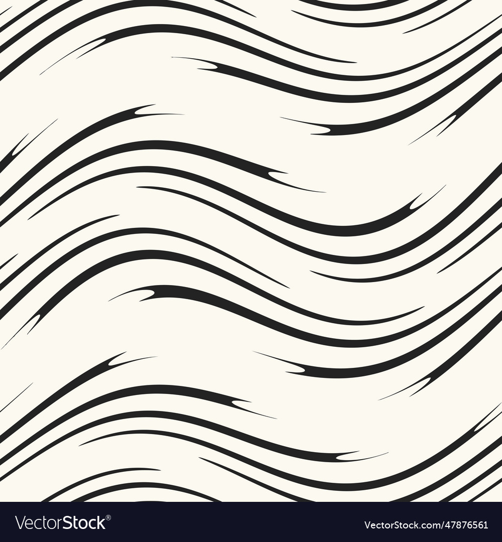 Monochrome variegated textured wavy pattern