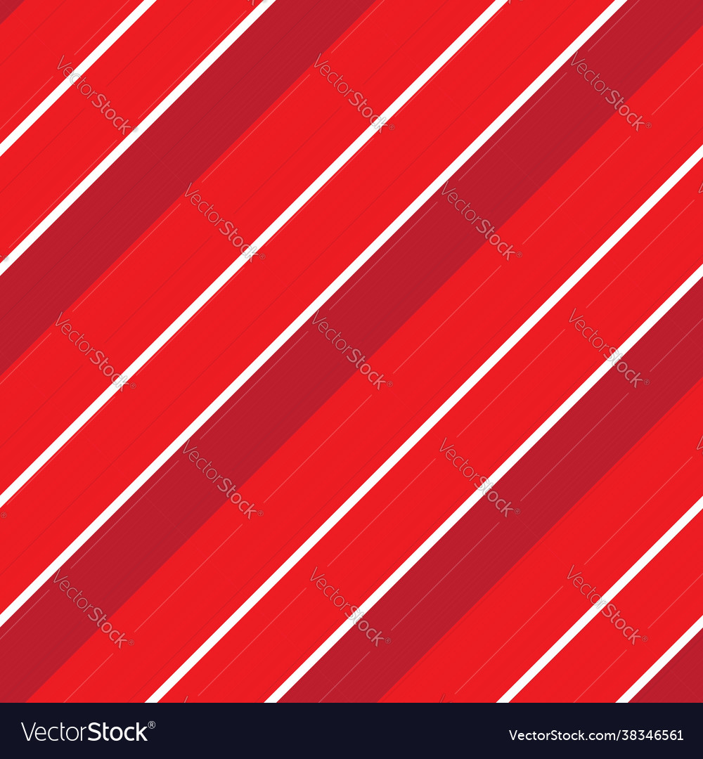 Red diagonal striped seamless pattern background vector image Red diagonal striped seamless pattern background
