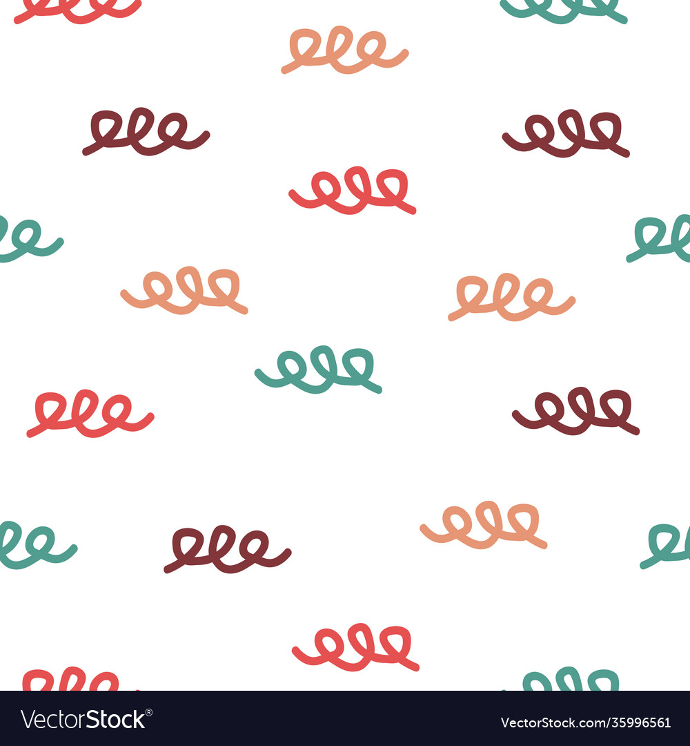 Simple object repeat pattern design vector image Simple object repeat pattern design