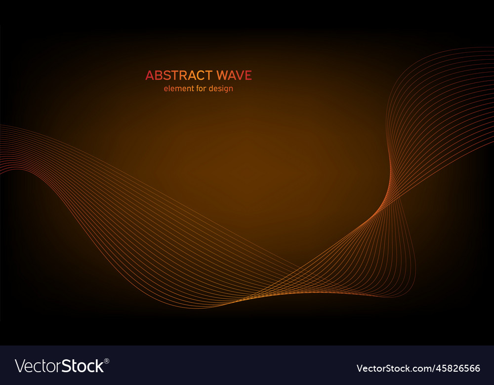 Abstract wave element for design digital vector image Abstract wave element for design digital