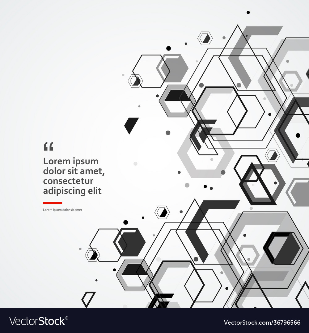 Design print template flat abstract