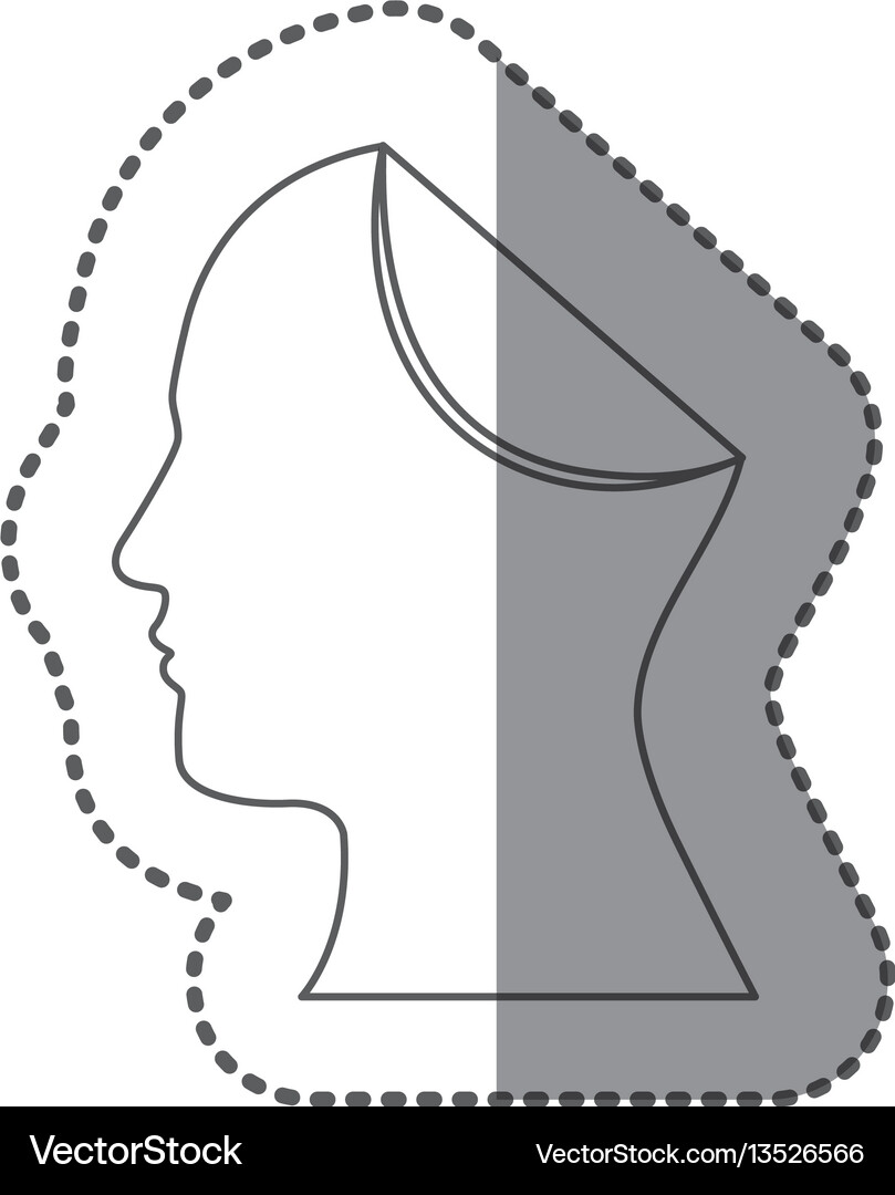 Figure papper human icon Royalty Free Vector Image