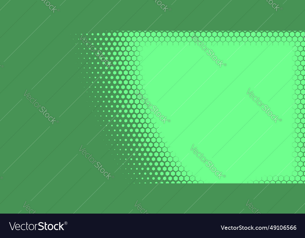 Geometric abstract hexagon two color background