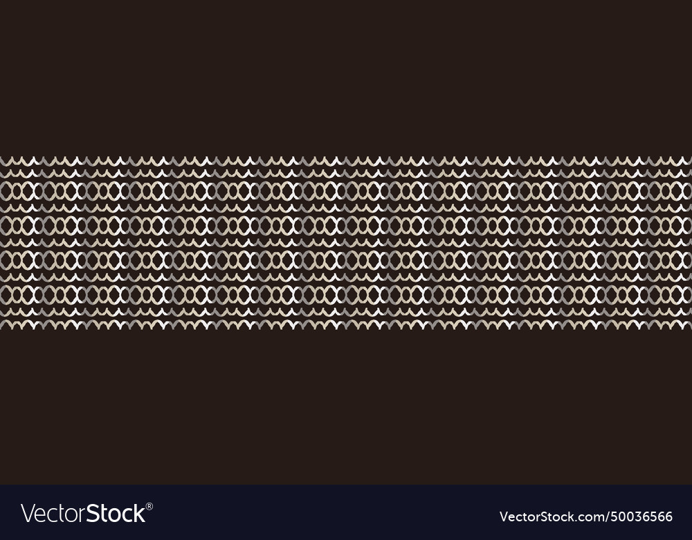 Masculine floral border with organic Royalty Free Vector