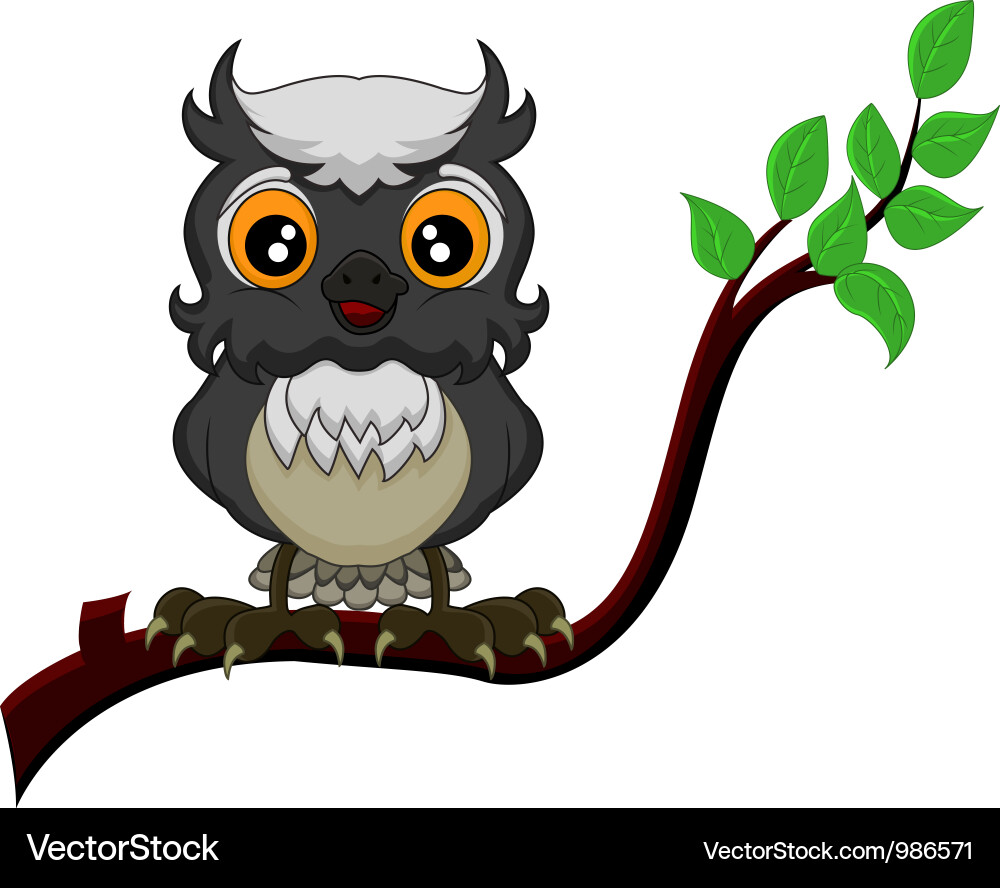 Cute owl Royalty Free Vector Image - VectorStock