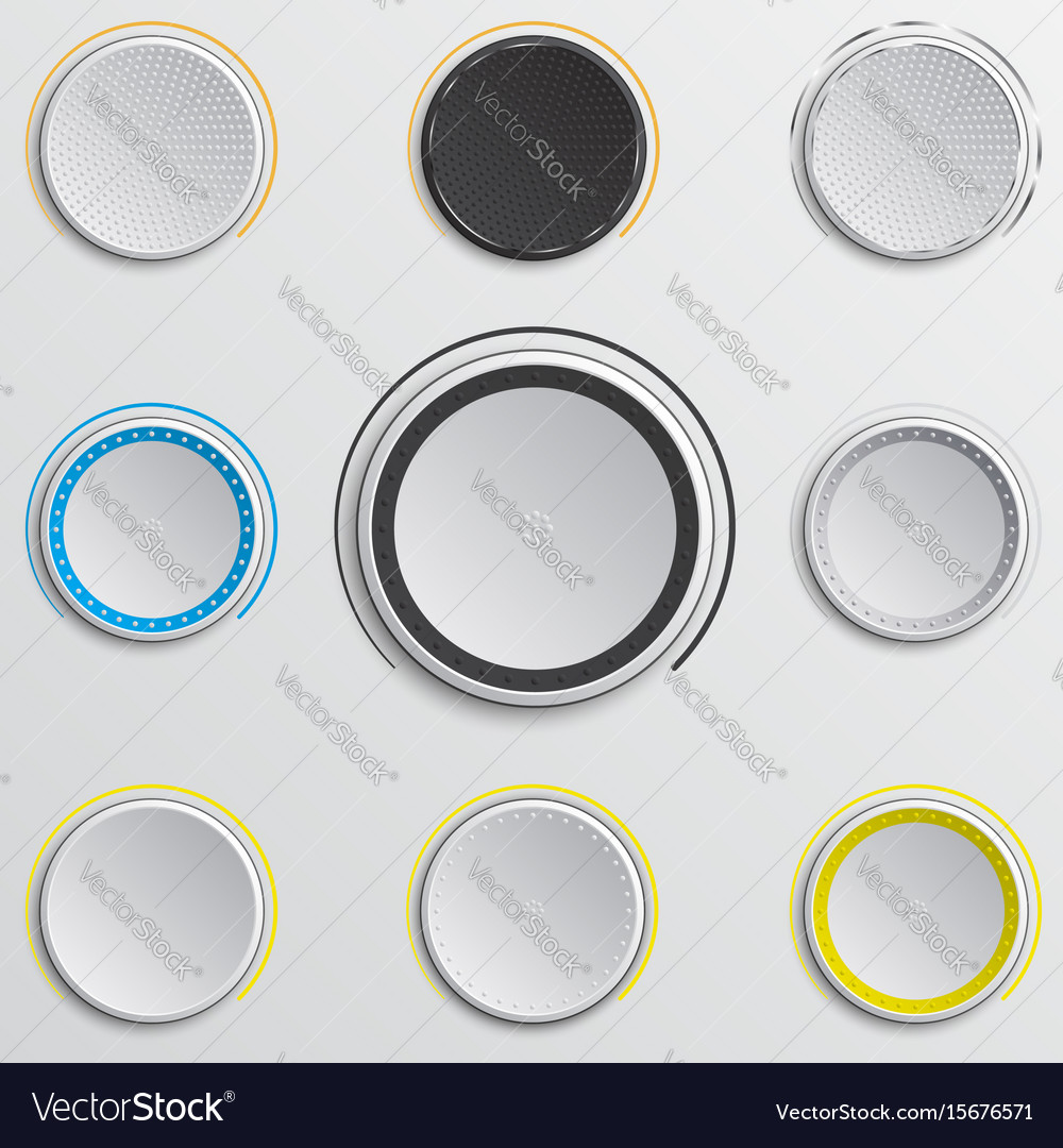Modern Button Set