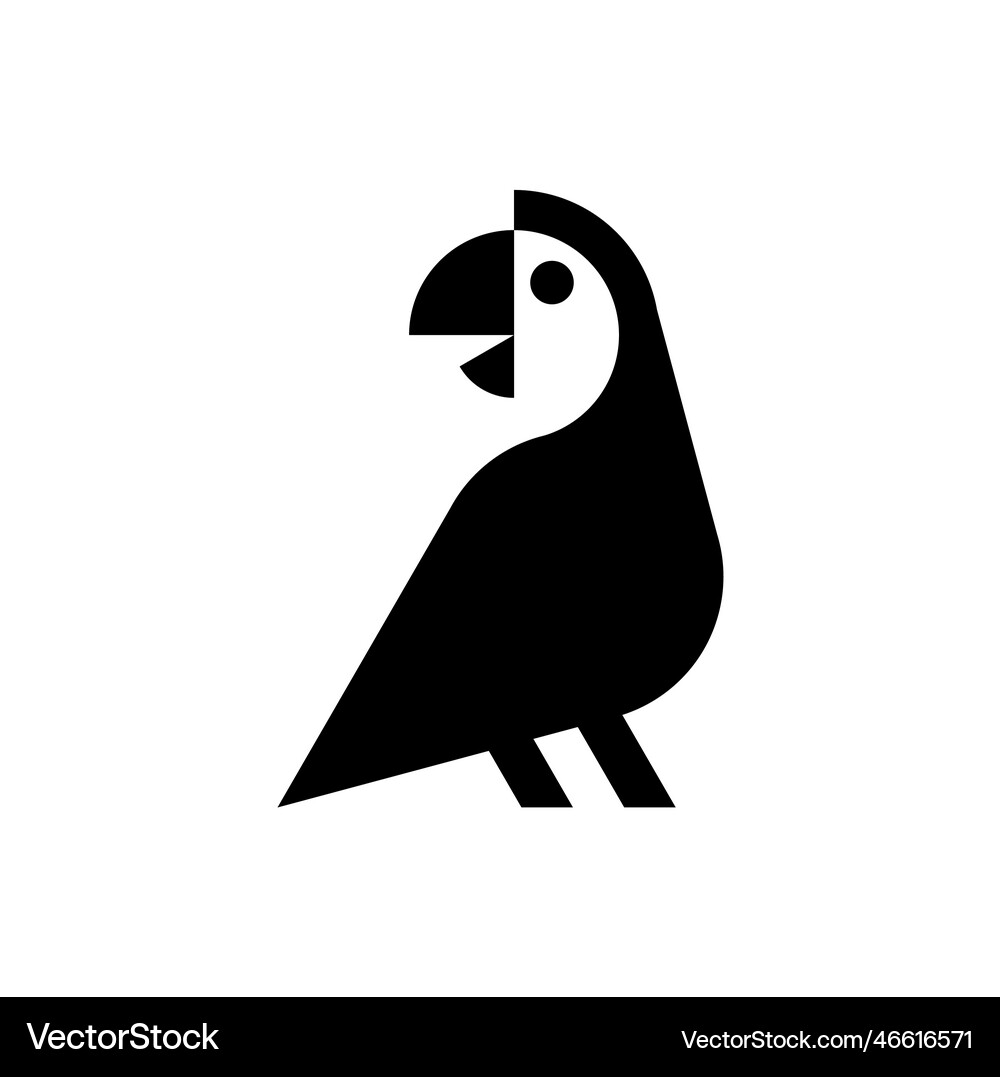 Parrot logo Royalty Free Vector Image - VectorStock