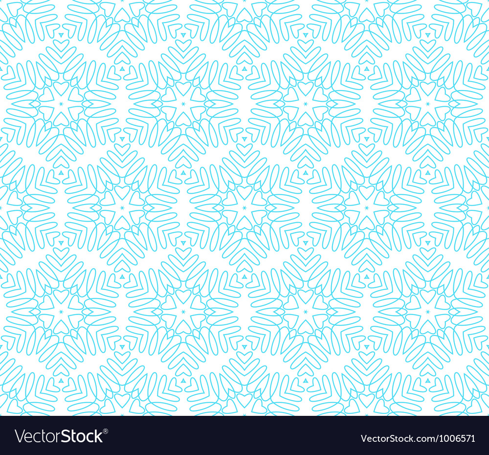 Winter Snowflake Pattern