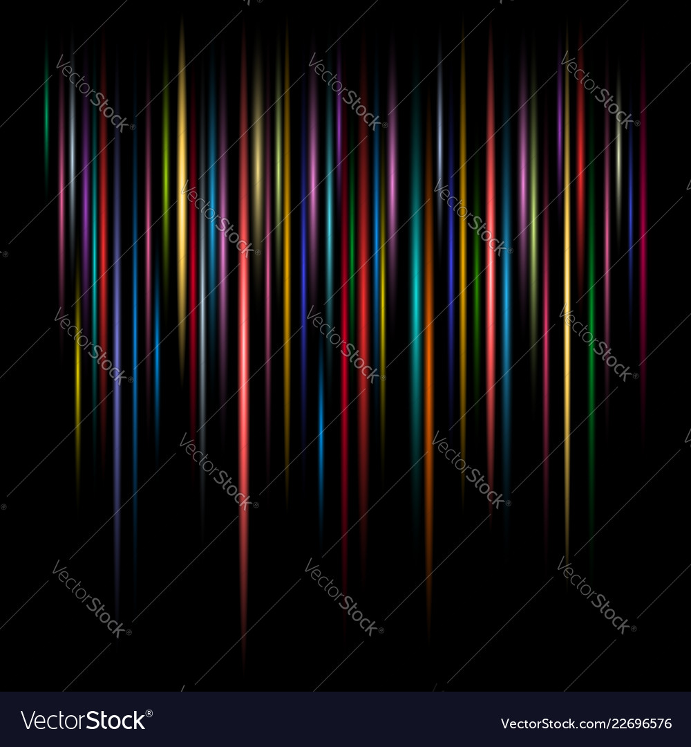 Abstract Neon Blurred Lines Background